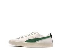 PUMA Hombre Zapatillas De Deporte Clyde Base, White/Green/Black, 41 EU
