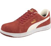 PUMA Hombres Iconic Black Eh, Suede Red Eh, 41 EU