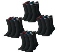 PUMA Hombres Unisex Calcetines Mujer 12er Paquete Sport Crew Raya Talla 35-49