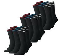 PUMA Hombres Unisex Calcetines Mujer 9er Paquete Sport Crew Raya Talla 35-49