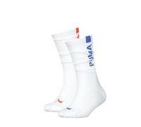 PUMA Hosiery - Calcetines para mujer, talla 35/38, color blanco y azul, blanco/azul, 35-38