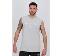 Camiseta de fitness puma x hyrox,light gray hea, hombre S