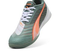 PUMA IBERO IV Futsal Boots, Calzado, Verde Moon/Heat Fire/Negro, 42.5 42.5