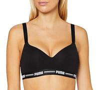 PUMA Iconic Padded Women's Top (1 Pack) Bra, Negro (Black), S para Mujer