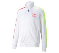PUMA Iconic T7 - Chaqueta de chándal para hombre, Puma White Spectra, M