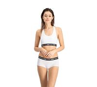 Puma Socks Women Racer Back Top 1P Hang XS Blanco
