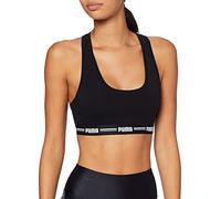 Puma Iconic Women's Racerback Top (1 Pack) Sujetador Deportivo, Negro (Black), XS para Mujer