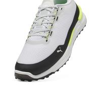PUMA IGNITE Elevate X Golf Calzado Men, Calzado, Blanco/Negro/Safety Amarillo, 47 47