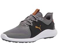 PUMA Ignite Fasten8, Zapatos de Golf Hombre, Quiet Shade Gold Black, 40.5 EU