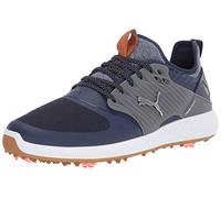 PUMA Ignite Pwradapt Caged, Zapatos de Golf Hombre, Peacoat Pantalla de Lámpara Silenciosa, 40 EU