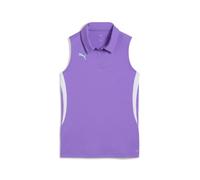 PUMA Individual Padel Polo Women, Ropa, Morado Glimmer/Aquatic/Blanco, XS XS