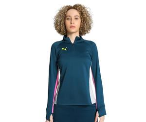 PUMA individualBLAZE Halfzip Sweatshirt Damen gruenhellgruen S