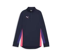 Puma Camiseta de mujer individual Blaze 1/4 Zip Top Puma. Azul marino S
