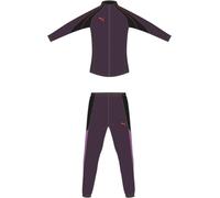 PUMA individualBLAZE Tracksuit, Trajes de punto Mujer, Midnight Plum-Glowing Red, L