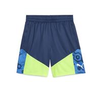 PUMA Individualcup Shorts Pantalones Cortos de Punto, Hombre, Azul Persa y Verde, M