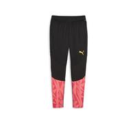 PUMA Individualfinal FF. Pantalones de Entrenamiento Punto, Negro-Sunset Glow, S Unisex Adulto