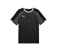 PUMA individualLIGA Graphic Jersey, Camisetas Hombre, PUMA Black-Shadow Gray,