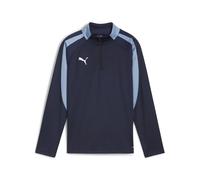 PUMA individualLIGA Quarter-Zip Top Youth, Ropa, Navy/Blanco/Zen Azul, 15-16Y 15-16Y