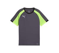 PUMA IndividualLIGAJersey Jr, Camisetas Unisex Niños, Galactic Gray-Yellow Alert,