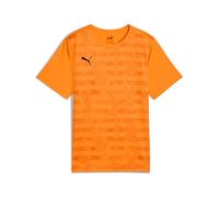 PUMA individualRISE Graphic Jersey Jr, Camisetas Niños, Heat Fire-PUMA Black,