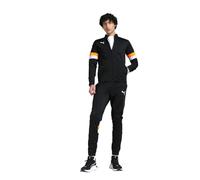 PUMA individualRISE Tracksuit, Abiti lavorati a maglia Hombre, PUMA Black-Heat Fire, L