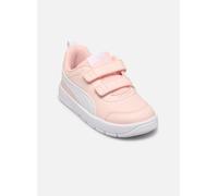 PUMA Unisex Kids COURTFLEX V3 V INF Sneaker, Island Pink-PUMA White, 23 EU