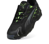 PUMA Inhale Sneakers Unisex, Calzado, Negro/Verde Glare, 44 44