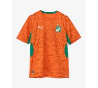 PUMA Camiseta de fútbol 'FIF' esmeralda / naranja / naranja oscuro / blanco M esmeralda / naranja / naranja oscuro / blanco