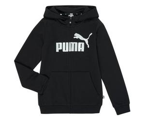 Puma Jersey ESS FZ HOODY in Negro 11 / 12 ans