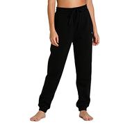 PUMA Jogger de Forro Polar de Estudio Pantalones de Punto, Mujer, Negro Black, M