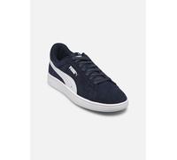 PUMA Smash 3.0 SD JR, Zapatillas, Navy White, 38 EU