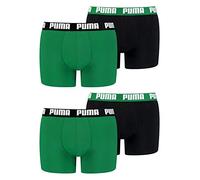 Puma Juego de 4 calzoncillos tipo bóxer para hombre Amazon Green L