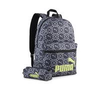 PUMA Phase Backpack Moody Gray - Smokey Gray - Geometric AOP