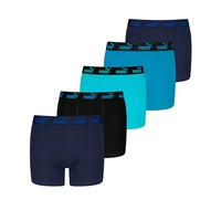 Puma Jungen Basic Boxer (Paquete de 5), Azul, 158-164