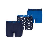 PUMA Jungen Elements Boxer (3 Unidades), Azul, 146-152