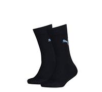 PUMA Junior Easy Rider Socks (2 Pack), Calcetines Unisex Niños, Navy, 31-34