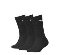 PUMA Junior Sport Socks Women (3-Pack), Kids, Negro, 31-34 31-34