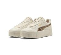 PUMA Karmen II Animal Flair - Tenis para Mujer, Color Almendra Tostada en la Nieve, Talla 8, Alpine Snow - Almendra Tostada, 42 EU