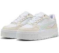 PUMA - Karmen II Idol, Zapatillas Femenino, PUMA White-Peaceful Blue-Alpine Snow,
