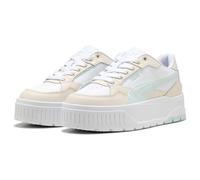 PUMA - Karmen II Idol, Zapatillas Femenino, PUMA White-Peaceful Blue-Alpine Snow,