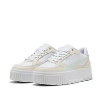 PUMA Karmen II Idol, Zapatillas Mujer, White-Peaceful Blue-Alpine Snow, 40 EU