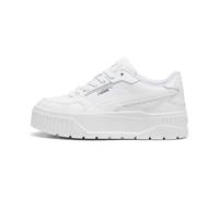 Puma - Karmen II Idol, Zapatillas Femenino, Puma White-Puma White-Puma Silver,