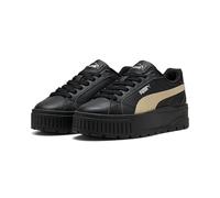 Puma Karmen II L - Tenis para Mujer, Color Negro y Plateado, Talla 3.5, Puma Negro Lona Puma Plata, 36 EU