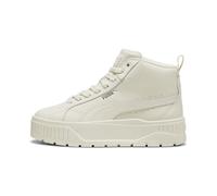 PUMA Karmen II Mid (397459-03) - Zapatillas altas para mujer, color blanco, piel natural, cómodas, elegantes, para uso diario y urbano, Alpine Snow, 38.5 EU
