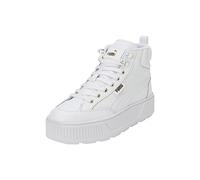 PUMA Karmen Mid, Zapatillas Mujer, Multicolor (Puma White Puma White), 40.5 EU