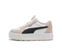 PUMA Karmen Rebelle SD, Sneaker Mujer, White Black-Rose Quartz, 40.5 EU