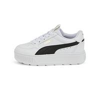 PUMA Karmen Rebelle Sneaker, White Black, 6 US Unisex Big Kid