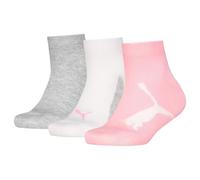 PUMA Kids Bwt Quarter Calcetín, Pink Grey, 35-38 Unisex niños