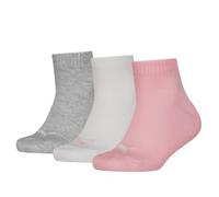 PUMA Kids Plain Quarter Calcetín, Agua De Rosas, 35-38 Unisex niños
