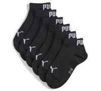 PUMA Kids Plain Quarter Calcetín, Negro, 31-34 Unisex niños